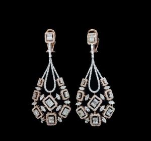 Party Wear Diamond Earrings