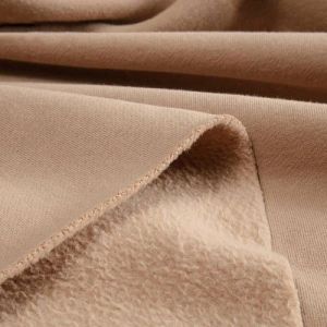 P/C 2/3 Thread Melange Brushed Fleece Fabric