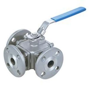 3 Way Ball Valve Flanged End