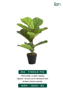 fiddle fig artificial plants