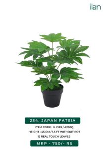 japan fatsia artificial plants
