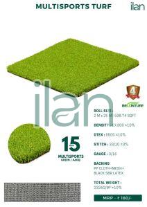 15 mm multisport green grass