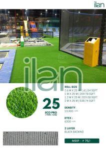 25 mm eco pro artificial grass