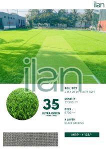 35 mm ultra green artificial grass