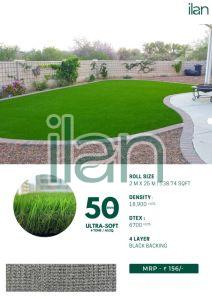 50 mm ultra soft lawn grass