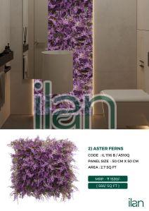 aster ferns artificial green walls