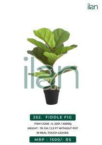 fiddle fig artificial plants