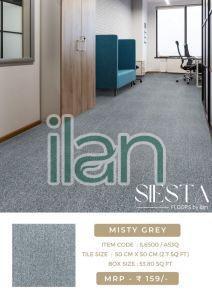 misty grey carpet tiles