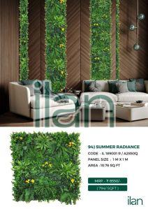 summer radiance artificial green walls