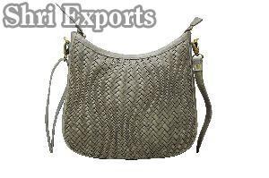 Full Grain Genuine Leather Latest Design Ladies Bag (1480 B)