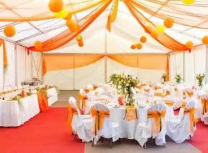wedding tent rental services