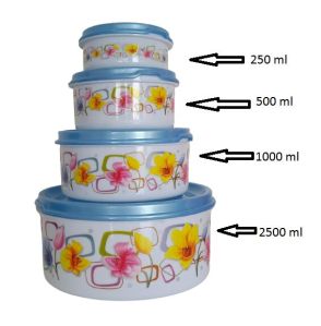 plastic round containers