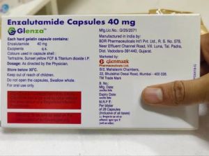 enzalutamide glenza 40 mg capsules