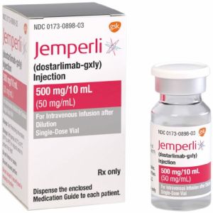 Jemperli Dostarlimab 500 Mg Injection, 10 Ml Vial/ Box