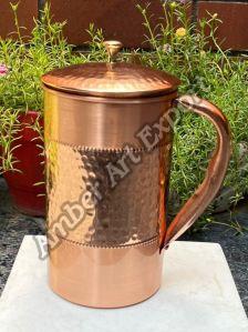 hammered copper jug