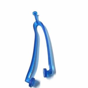 Ladies Blue PVC Slipper Strap