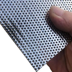 Mild Steel CNC Perforated Plates