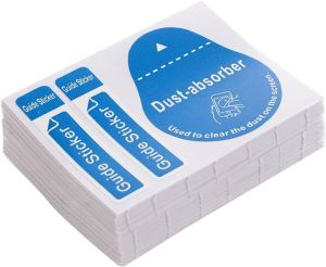 Dust Absorber Sticker For Tempered Glass, Packaging Type: Packet