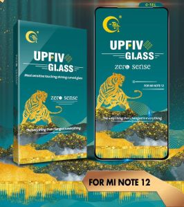 UPFIV Mobile Tempered Glass, Thickness: 0.8mm, Full Coverage, Packaging Type: Box