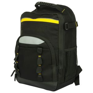 pahal yellow black heavy duty fabric tool bag back pack