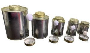 solvent chemical cans