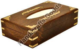 Wooden Handmade Tissue Box