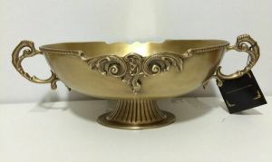 Metal Brass Fruit Bowl