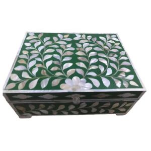 Foliage Green Bone Inlay boxes