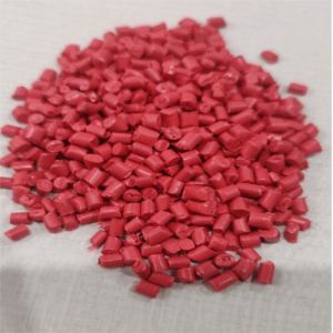 Red PET Bottle Granules