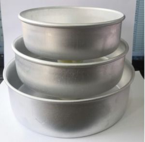 aluminium cake mould round