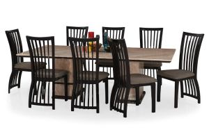 Marble 8 Seater Dining Table Set