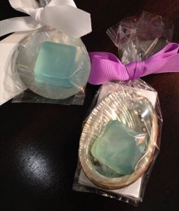 Small seashell soap