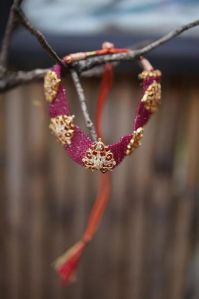 Red Crystal Beads Necklace