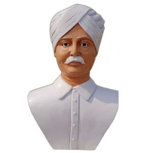 White Marble Lala Lajpat Rai Statue