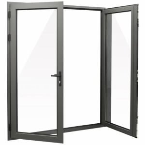 Aluminum Glass Casement Door
