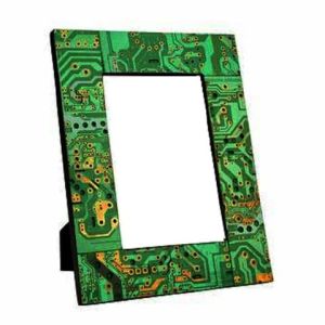 Waste Electronic Circuit Board Table Top Photo Frame