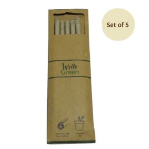 Write Green Plantable Recycled Unbleached Paper Pen
