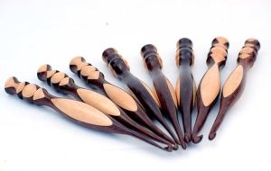 Wooden Crochet Hook Set