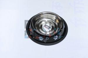 Stainless Steel Silver Pet Feeding Bowl