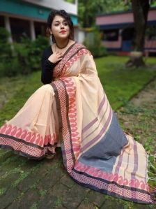 Ladies Handloom Cotton Saree