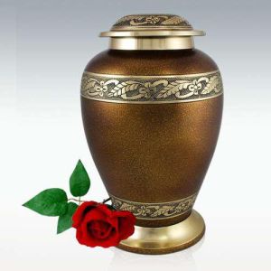 RA-U1191 Brass Adult Ashes Urn