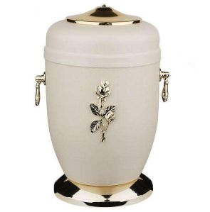 RA-U1208 Brass Adult Ashes Urn with Handle