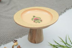 French Collection Wooden Cake Stand