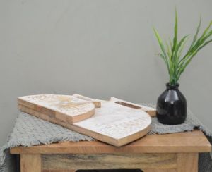 Rustic Wooden Chopping Board