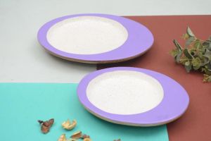 Simple Touch Wooden Plates