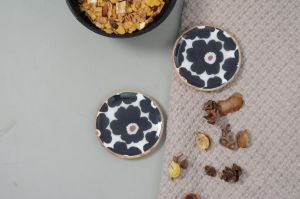 Wild Flower Wooden Plates