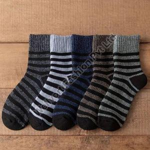 5 Pair Mens Terry Cotton Sock