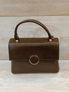 Genuine Leather Ladies Handbag