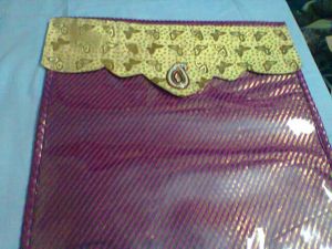 Designer saree pouches