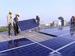 Solar roof top solar plant